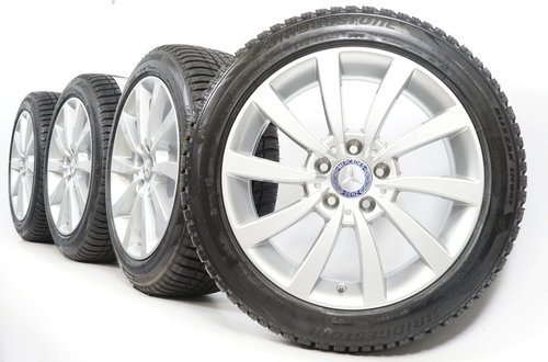 Mercedes Mercedes Klasse CLS W218 17-Zoll-Felgen + Winterkompletträder Bridgestone NEU Original