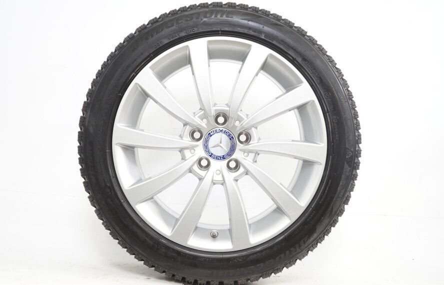 Mercedes Mercedes Klasse CLS W218 17-Zoll-Felgen + Winterkompletträder Bridgestone NEU Original
