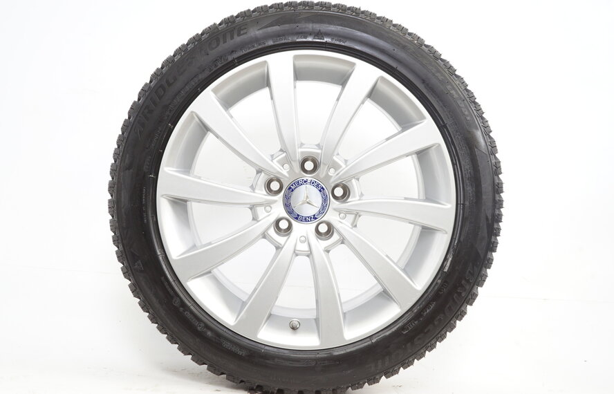 Mercedes Mercedes Klasse CLS W218 17-Zoll-Felgen + Winterkompletträder Bridgestone NEU Original
