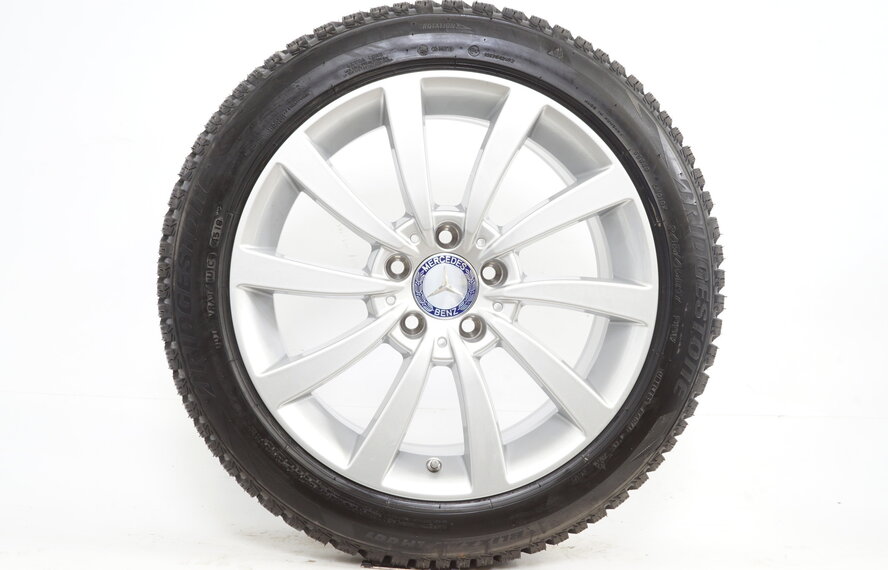 Mercedes Mercedes Klasse CLS W218 17-Zoll-Felgen + Winterkompletträder Bridgestone NEU Original