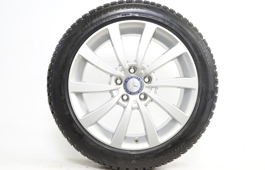 Mercedes Mercedes Klasse CLS W218 17-Zoll-Felgen + Winterkompletträder Bridgestone NEU Original