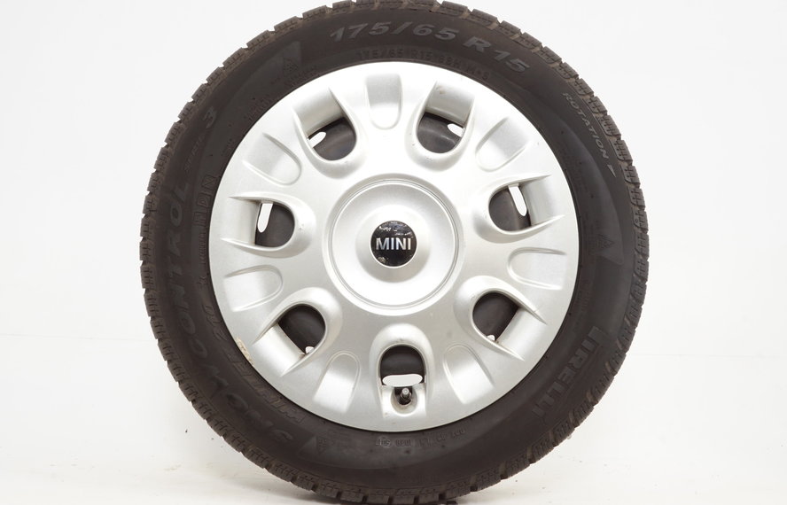 Mini Mini Cooper 15-Zoll F55 Felgen aus Stahl + Winterkompletträder Nokian Original