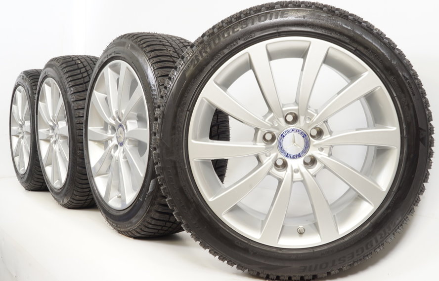 Mercedes Mercedes Klasse CLS W218 17 Zoll Felgen Winterkompletträder Bridgestone NEU Original