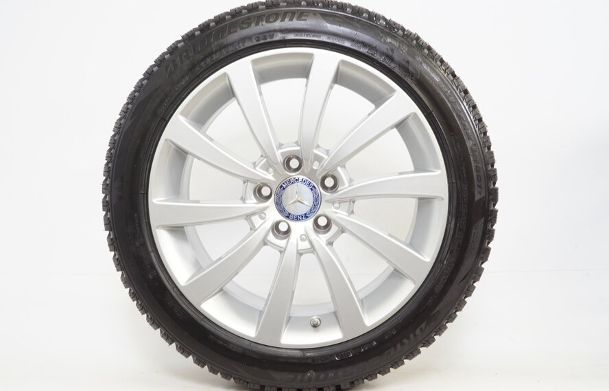 Mercedes Mercedes Klasse CLS W218 17 Zoll Felgen Winterkompletträder Bridgestone NEU Original