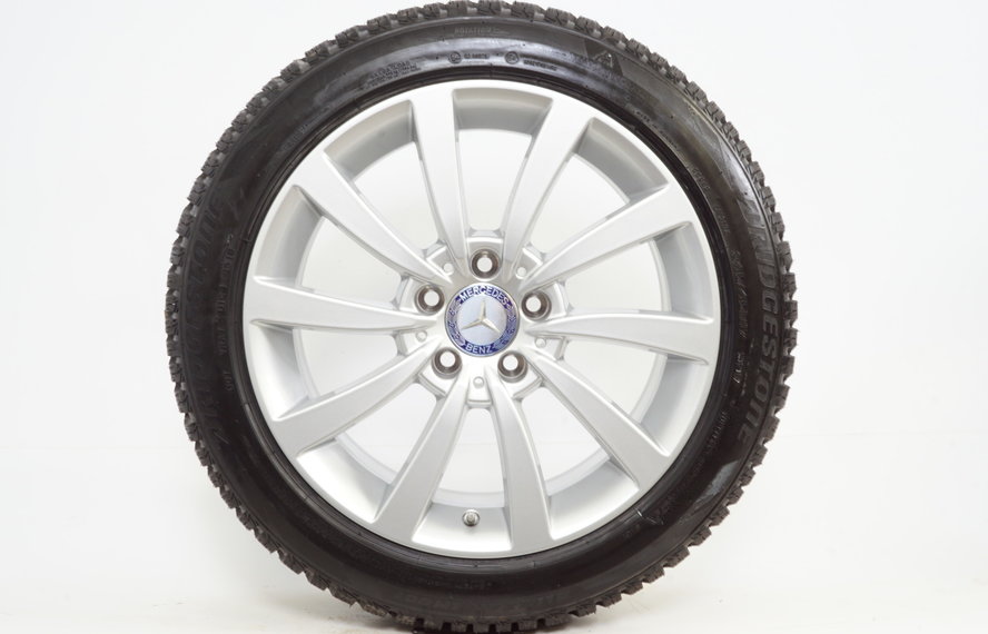 Mercedes Mercedes Klasse CLS W218 17 Zoll Felgen Winterkompletträder Bridgestone NEU Original