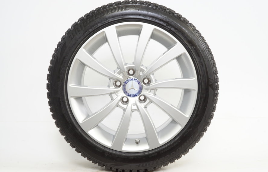 Mercedes Mercedes Klasse CLS W218 17 Zoll Felgen Winterkompletträder Bridgestone NEU Original