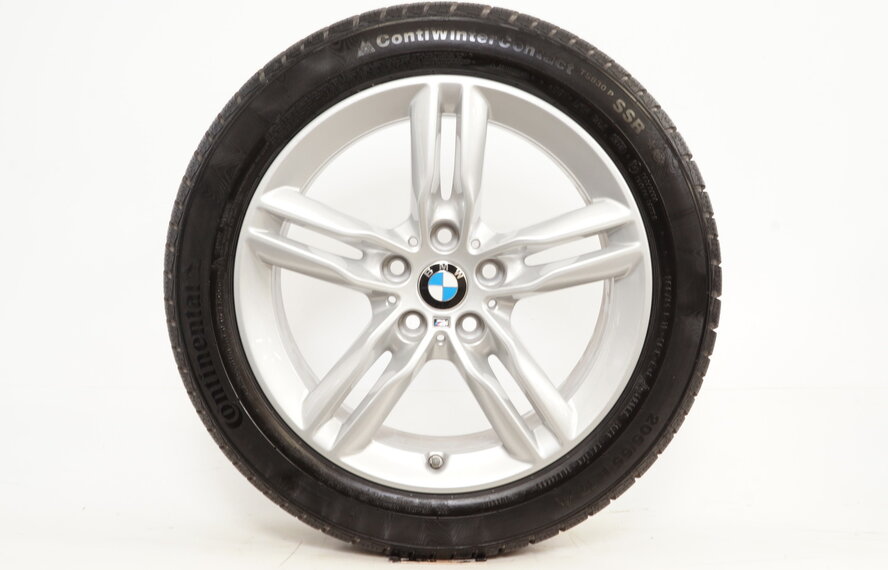 BMW BMW 2er F45 Active Gran Tourer 17-Zoll-Felgen 483M + Winterkompletträder Continental Runflat Original