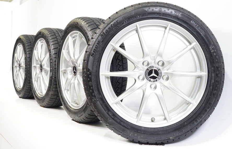 Mercedes Mercedes A B CLA Klasse W246 17-Zoll-Felgen NEU + Winterkompletträder Petlas NEU Original