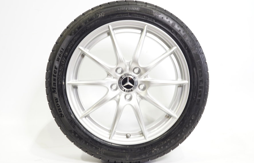 Mercedes Mercedes A B CLA Klasse W246 17-Zoll-Felgen NEU + Winterkompletträder Petlas NEU Original