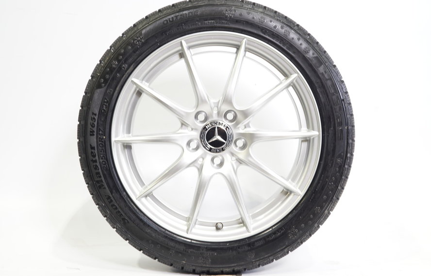 Mercedes Mercedes A B CLA Klasse W246 17-Zoll-Felgen NEU + Winterkompletträder Petlas NEU Original
