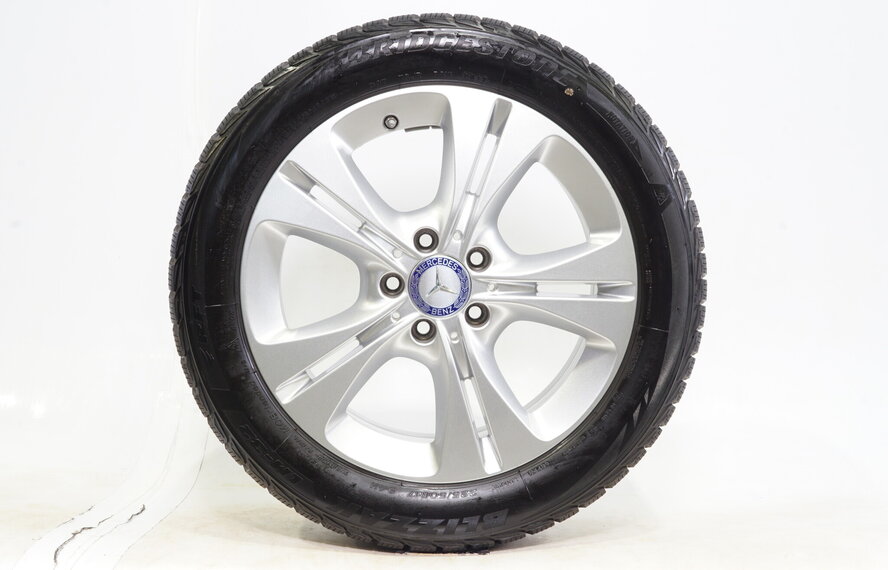 Mercedes Mercedes C Klasse W205 17-Zoll-Felgen + Winterkompletträder Bridgestone Runflat Original