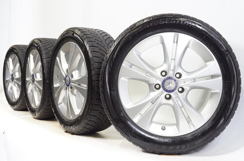 Mercedes Mercedes C Klasse W205 17-Zoll-Felgen + Winterkompletträder Bridgestone Original