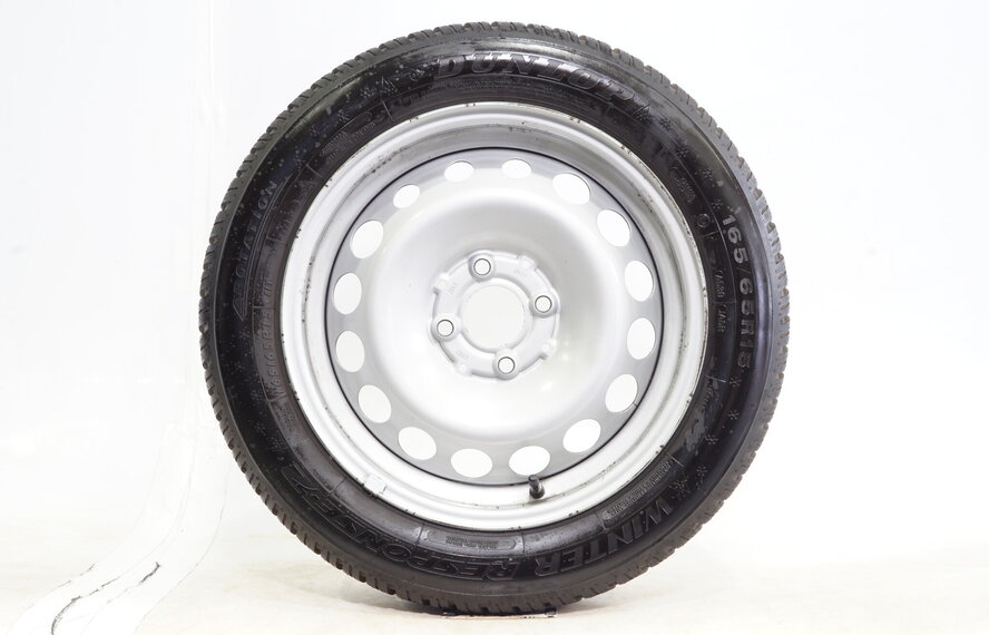 Smart Smart ForTwo ForFour W453 15-Zoll Stahlfelgen + Winterkompletträder Dunlop Original