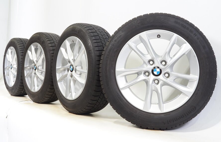 BMW BMW 1er F40 F41 2er Gran Coupe 16 Zoll 474 Felgen + Winterkompletträder Continental Original