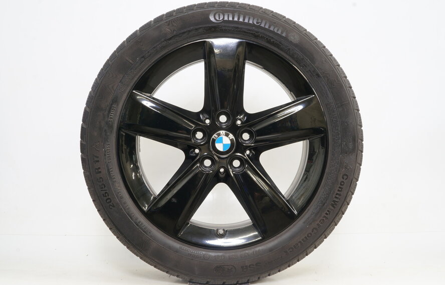 BMW BMW 2er F45 Active Gran Tourer 17-Zoll Felgen 478 + Winterkompletträder Continental Runflat Original