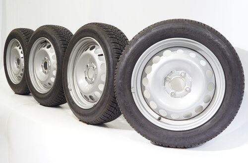 Smart Smart ForTwo ForFour W453 15-Zoll Stahlfelgen + Winterkompletträder Dunlop Original