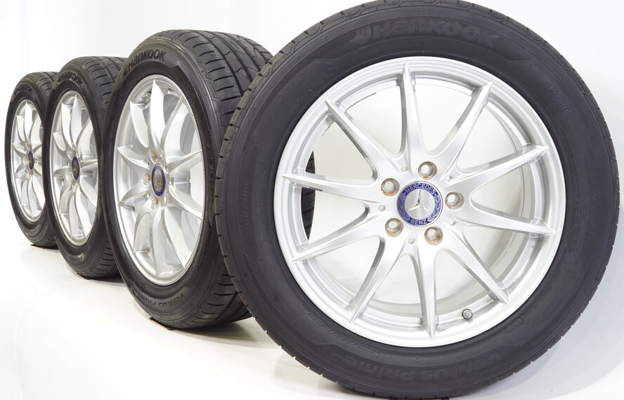 Mercedes Mercedes ML GLE W166 17-Zoll-Felgen + Sommerkompletträder Hankook NEU Original