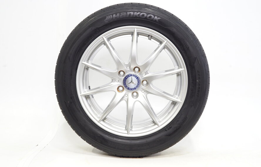 Mercedes Mercedes ML GLE W166 17-Zoll-Felgen + Sommerkompletträder Hankook NEU Original