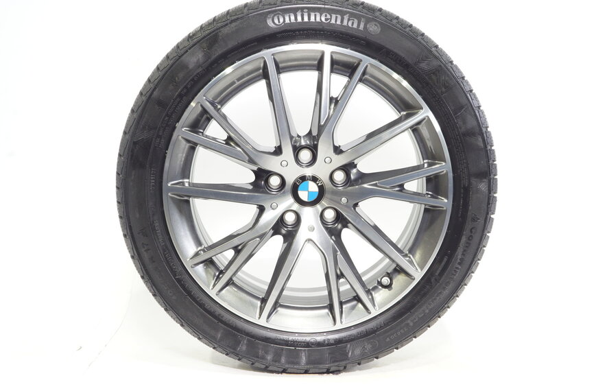 BMW BMW 1er F40 F41 2er Gran Coupe F42 17 Zoll Felgen 489 + Winterkompletträder Continental NEU Original