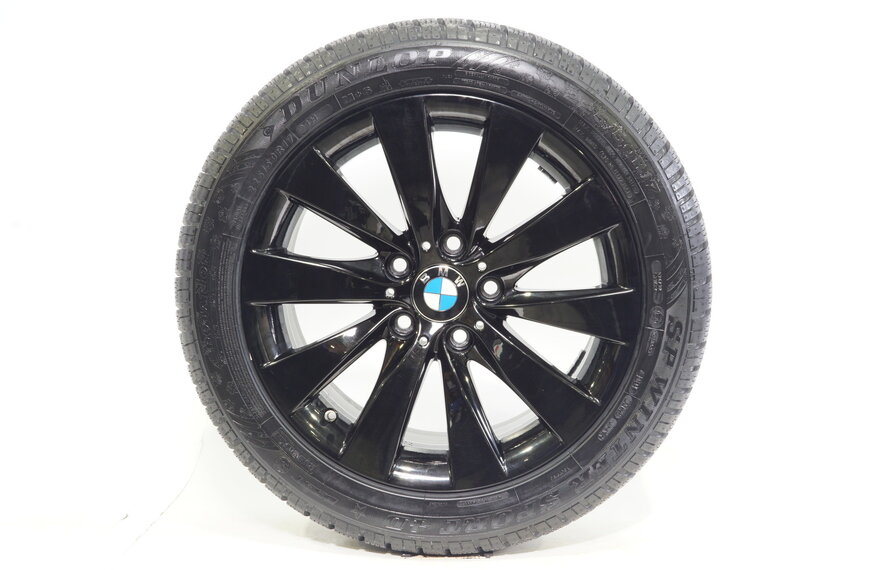 BMW BMW 3 4er F30 F32 17-Zoll Felgen 413 + Winterkompletträder Dunlop NEU Runflat Original
