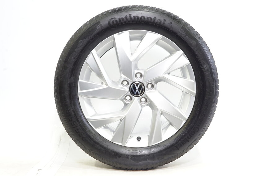 Volkswagen VW Tiguan 5N 18-Zoll-Felgen Frankfurt + Ganzjahresreifen Continental Original