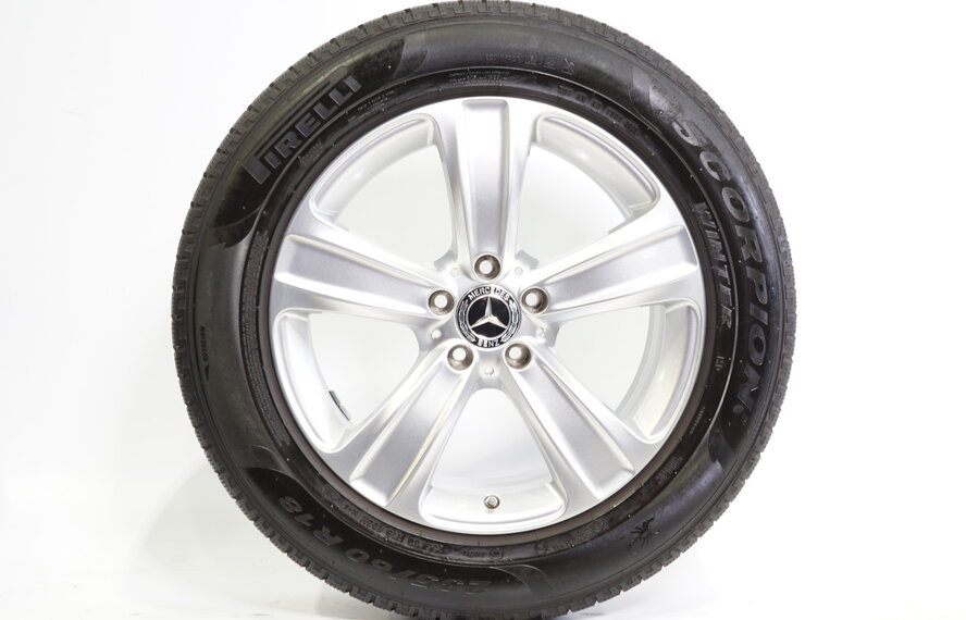 Mercedes Mercedes GLC W253 X253 18-Zoll-Felgen + Winterkompletträder Pirelli NEU Original