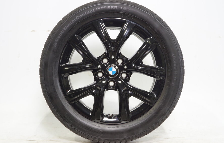 BMW BMW 2er F45 Active Gran Tourer 17-Zoll-Felgen 574 + Winterkompletträder Continental Runflat Original