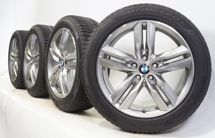 BMW BMW X1 F48 X2 F39 18-Zoll M-Felgen 570 + Winterkompletträder Pirelli Runflat Original