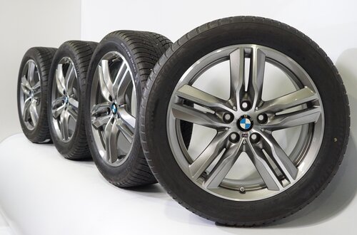 BMW BMW X1 F48 X2 F39 18-Zoll M-Felgen 570 + Winterkompletträder Bridgestone Runflat Original