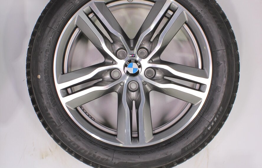BMW BMW X1 F48 X2 F39 18-Zoll M-Felgen 570 + Winterkompletträder Bridgestone Runflat Original