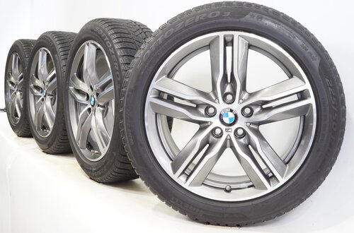 BMW BMW X1 F48 X2 F39 18-Zoll M-Felgen 570 + Winterkompletträder Pirelli Runflat Original BMW BMW X1 F48 X2 F39 18-Zoll M-Felgen 570 + Winterkompletträder Pirelli Runflat Original