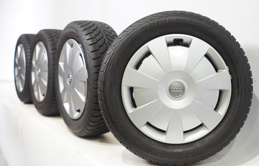 Audi Audi A3 8V 16-Zoll Felgen aus Stahl + Winterkompletträder Bridgestone Original