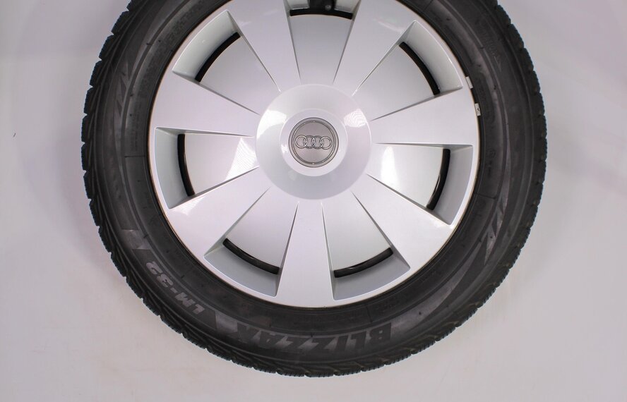 Audi Audi A3 8V 16-Zoll Felgen aus Stahl + Winterkompletträder Bridgestone Original