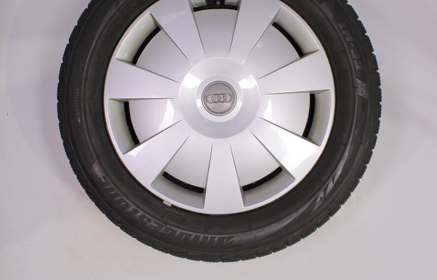 Audi Audi A3 8V 16-Zoll Felgen aus Stahl + Winterkompletträder Bridgestone Original