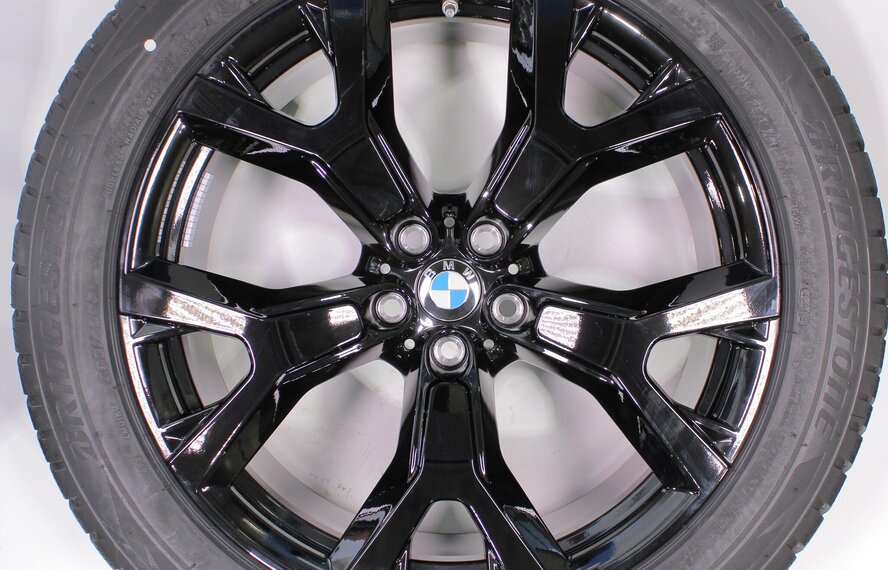BMW BMW X7 G07 21-Zoll-Felgen 752 + Winterkompletträder Bridgestone NEW Runflat Original