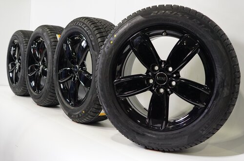 Mini Mini Countryman Spoke F60 17-Zoll 531 Felgen + Winterkompletträder Pirelli NEW Runflat Original Mini Mini Countryman Spoke F60 17-Zoll 531 Felgen + Winterkompletträder Pirelli NEW Runflat Original