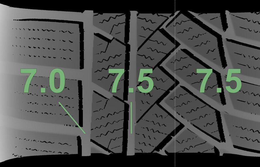 Audi Audi Q5 SQ5 17-Zoll-Felgen + Winterkompletträder Continental Original