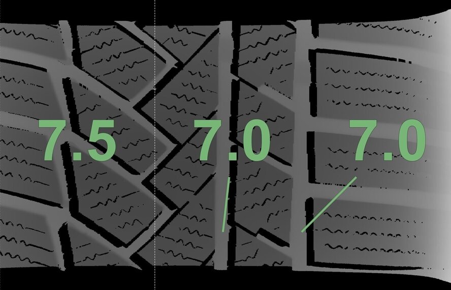 Audi Audi Q5 SQ5 17-Zoll-Felgen + Winterkompletträder Continental Original