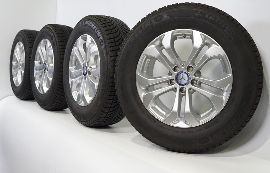 Mercedes Mercedes GLC X253 17-Zoll-Felgen + Winterkompletträder Michelin Original