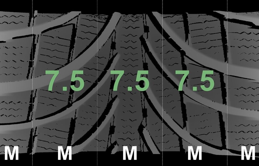 Mercedes Mercedes GLC X253 17-Zoll-Felgen + Winterkompletträder Michelin Original