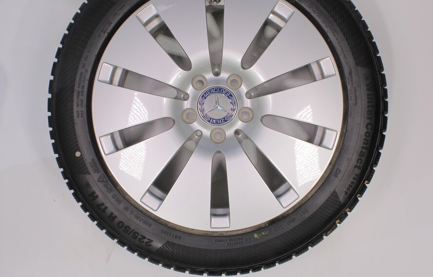 Mercedes Mercedes C Klasse W205 17-Zoll-Felgen + Winterkompletträder Continental Original