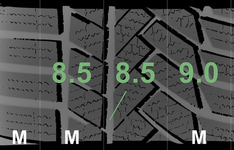 Mercedes Mercedes C Klasse W205 17-Zoll-Felgen + Winterkompletträder Continental Original