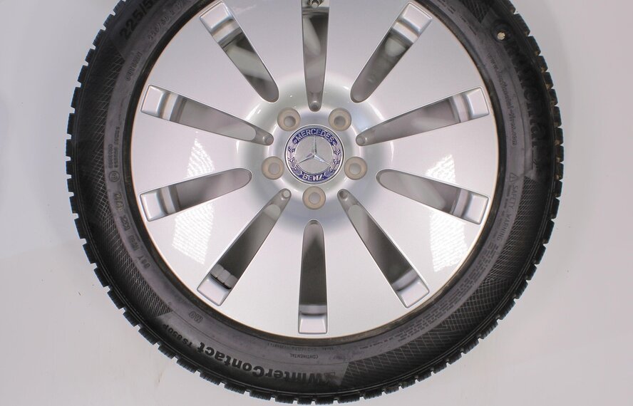Mercedes Mercedes C Klasse W205 17-Zoll-Felgen + Winterkompletträder Continental Original