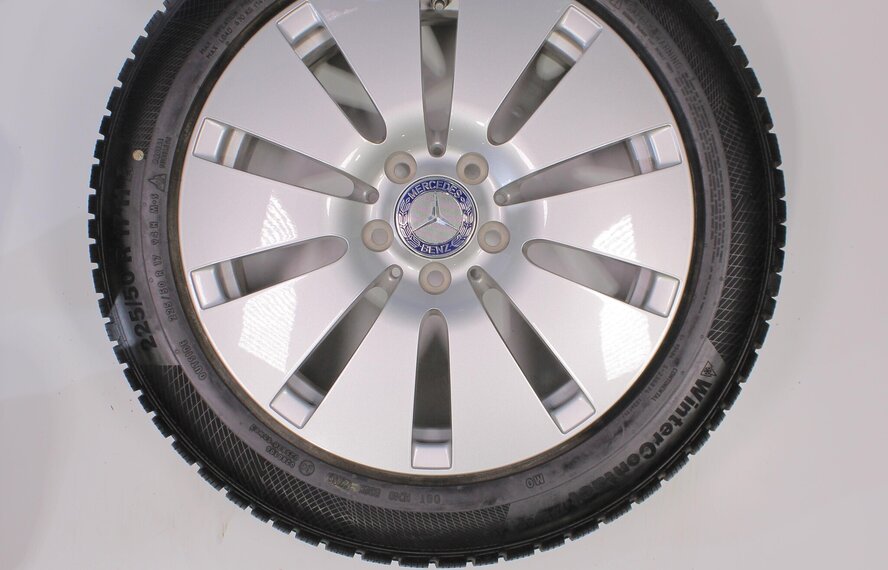 Mercedes Mercedes C Klasse W205 17-Zoll-Felgen + Winterkompletträder Continental Original