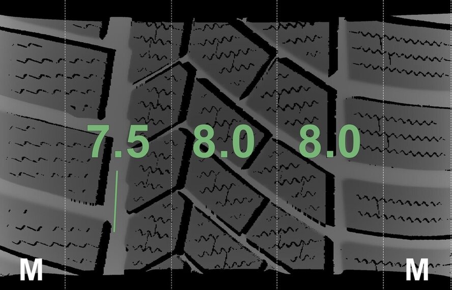 BMW BMW 1 2er F20 16-Zoll-Felgen 411 + Winterkompletträder Continental Runflat Original