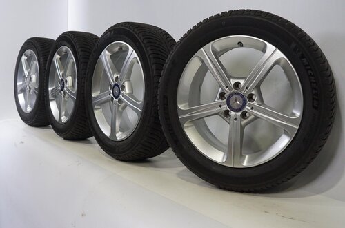Mercedes Mercedes A B CLA Klasse W177 17-Zoll-Felgen + Winterkompletträder Michelin Original Mercedes Mercedes A B CLA Klasse W177 17-Zoll-Felgen + Winterkompletträder Michelin Original