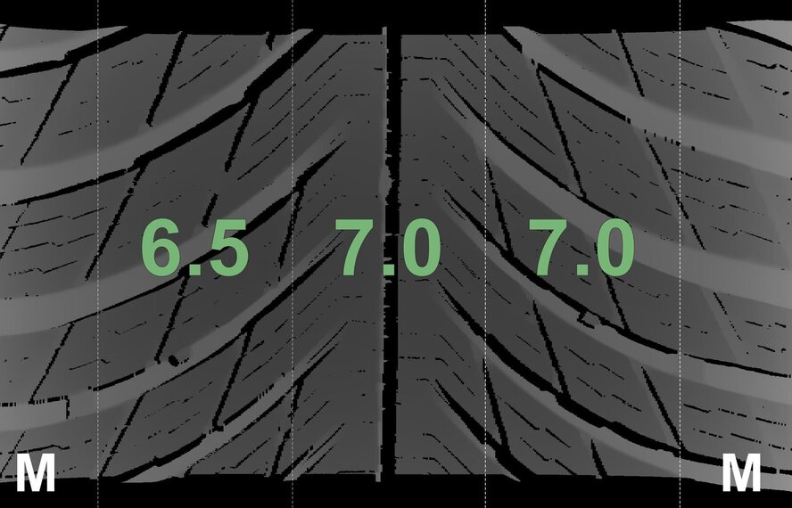 Mercedes Mercedes A B CLA Klasse W177 17-Zoll-Felgen + Winterkompletträder Michelin Original