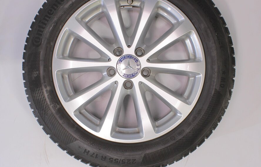 Mercedes Mercedes E Klasse W213 17-Zoll-Felgen + Winterkompletträder Continental Original