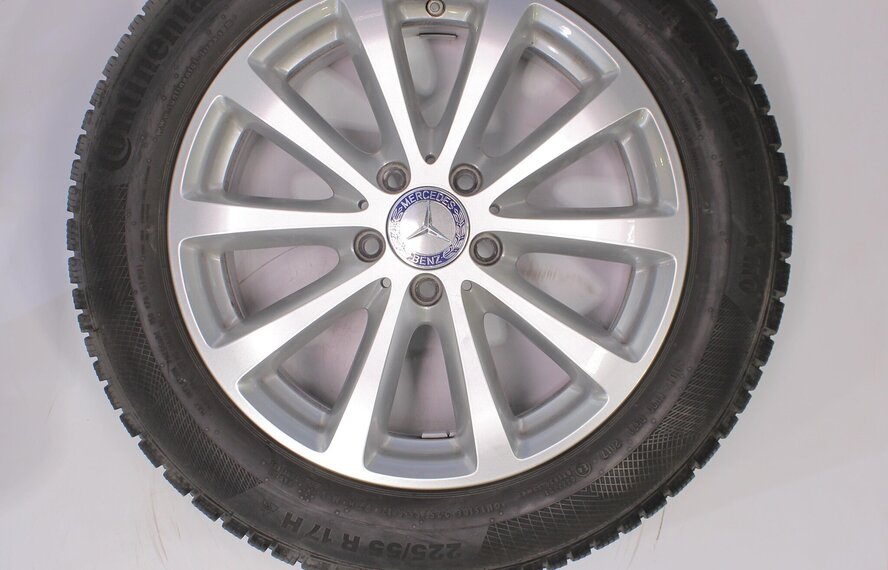 Mercedes Mercedes E Klasse W213 17-Zoll-Felgen + Winterkompletträder Continental Original