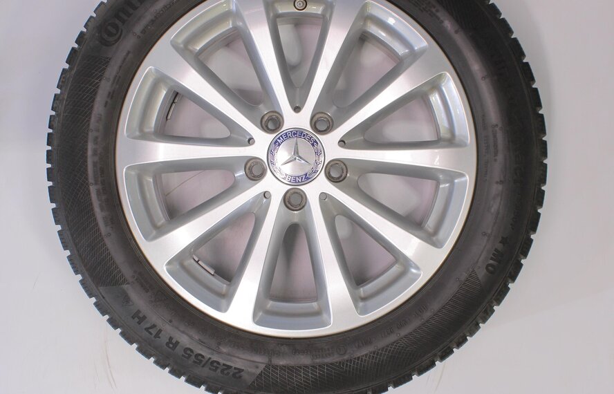 Mercedes Mercedes E Klasse W213 17-Zoll-Felgen + Winterkompletträder Continental Original